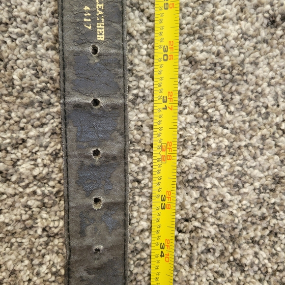 Vintage Black and Gold Women's Belt - Picture 14 of 16